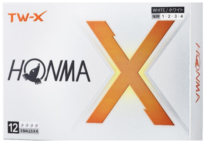 HONMA GOLF BALLS TW-X 2024 BT 2402 WH [Buy 2 Get 1 Free] KIBI Sports