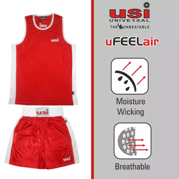 Men’s Boxing Shorts And Vest – 409SV