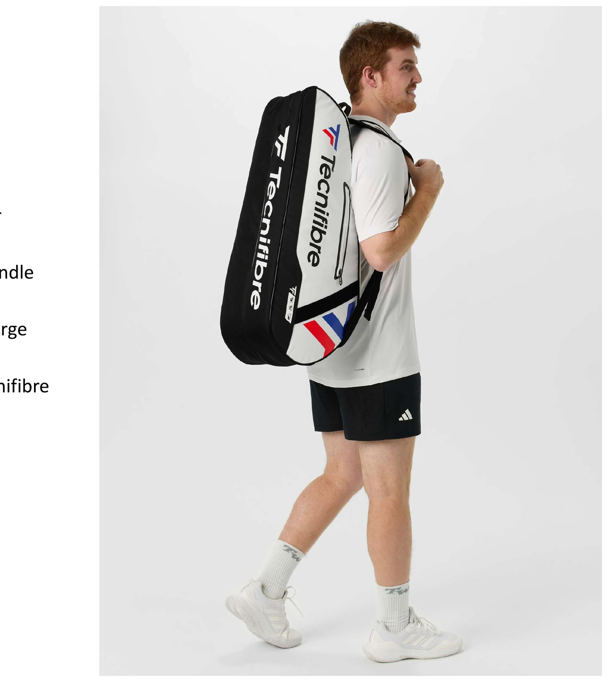 Tecnifibre Tour Endurance 6R Bag 2025 - White