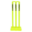 COUGAR Plastic Cricket Stumps Set - 3 Stumps 2 Bails 1 Stand  Cricket Standard Wickets for Cricket Ground, Match, Tournament Stump with Stand & Bails