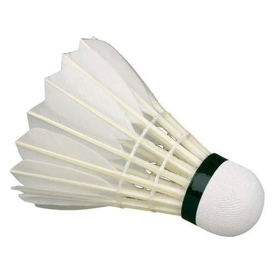 RSL Tourney No. 1 Badminton Shuttlecock | High Altitude | Ideal for Major World Events | Tube of 12 | Material: Feather | Size: Standard | Speed: 77 | Color: Green