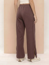 Mode Straight Fit Flare Pant Chicory Coffee