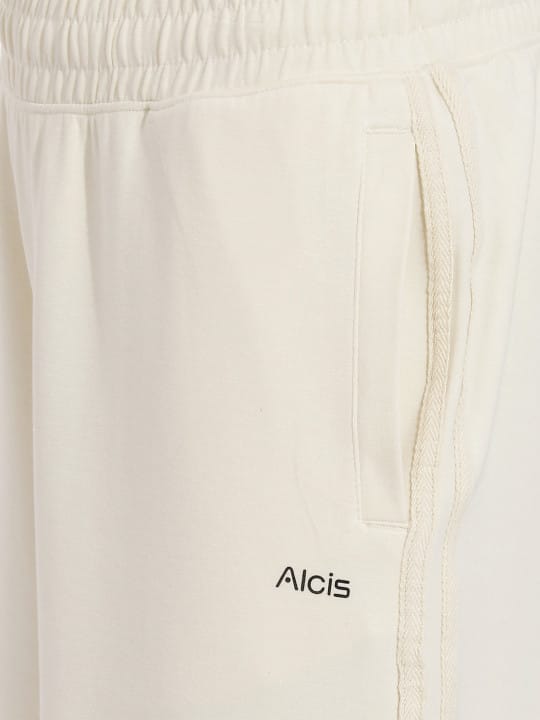 Mode Straight Fit Flare Pant Off White