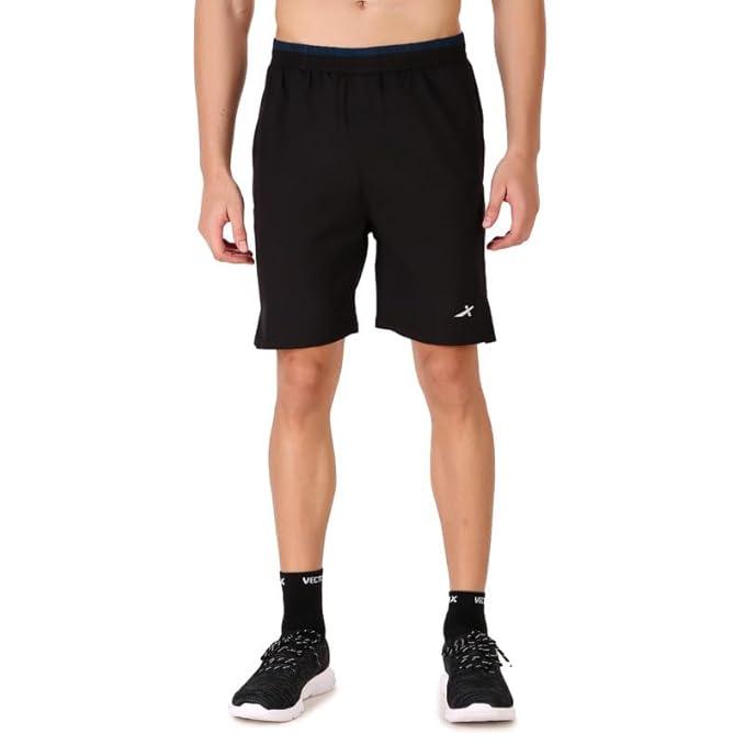 VECTOR X Solid Men Sports Shorts 100 % Polyester (Pack of 1)