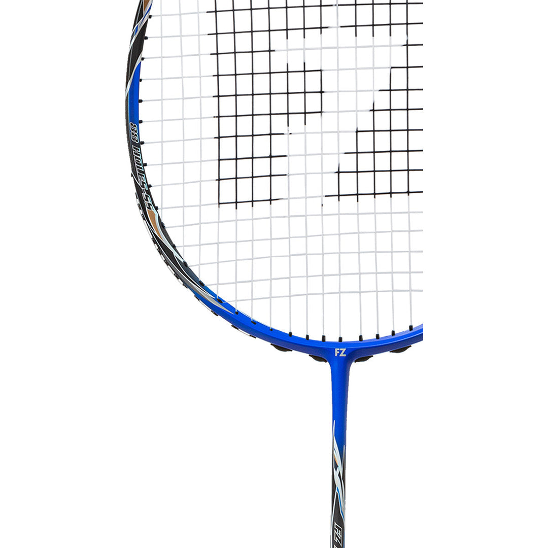 Power 988 Medium Strung Attacking Badminton Racket (Blue+Grey)-3U/G5