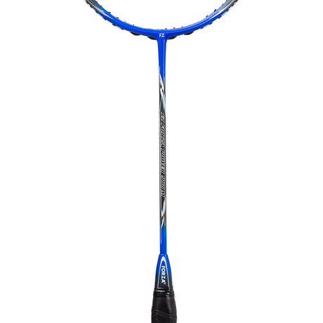 Power 988 Medium Strung Attacking Badminton Racket (Blue+Grey)-3U/G5
