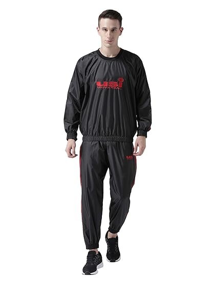 Men’s Polyester Sauna Suit for Fitness, Weight Loss, Exercise, Gym Training – 415S
