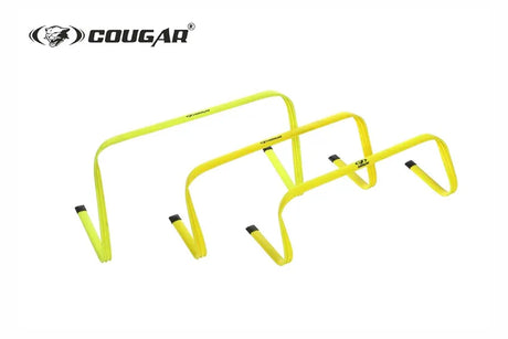 Cougar Agility Flat Hurdle, Step Speed Soccer Training Hurdles, Sizes: 12", 