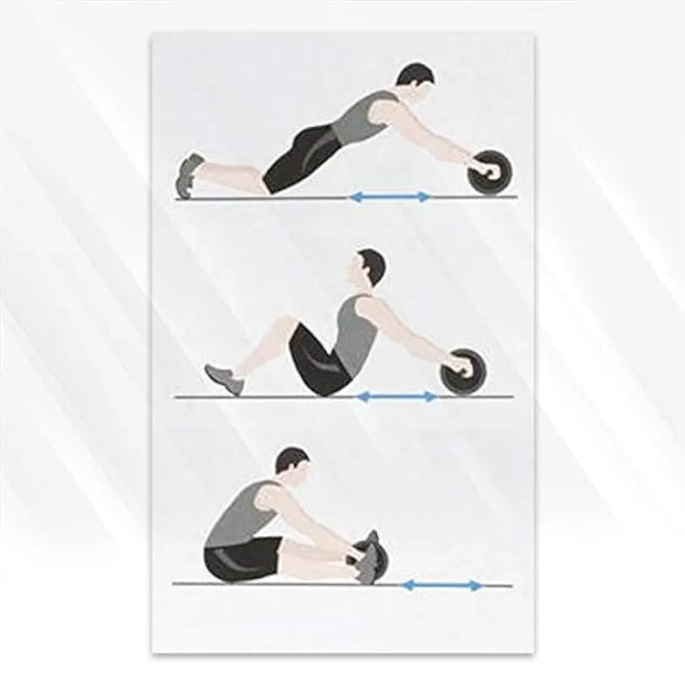Cougar Dual Wide Ab Roller Wheel for Abs Workouts/Home Gym Abdominal Exercise/Core Workouts for Men and Women 