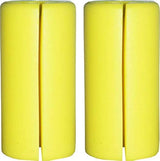 COUGAR Rubber Thick Bar Grips Turns Barbell Hand/Fitness Grip