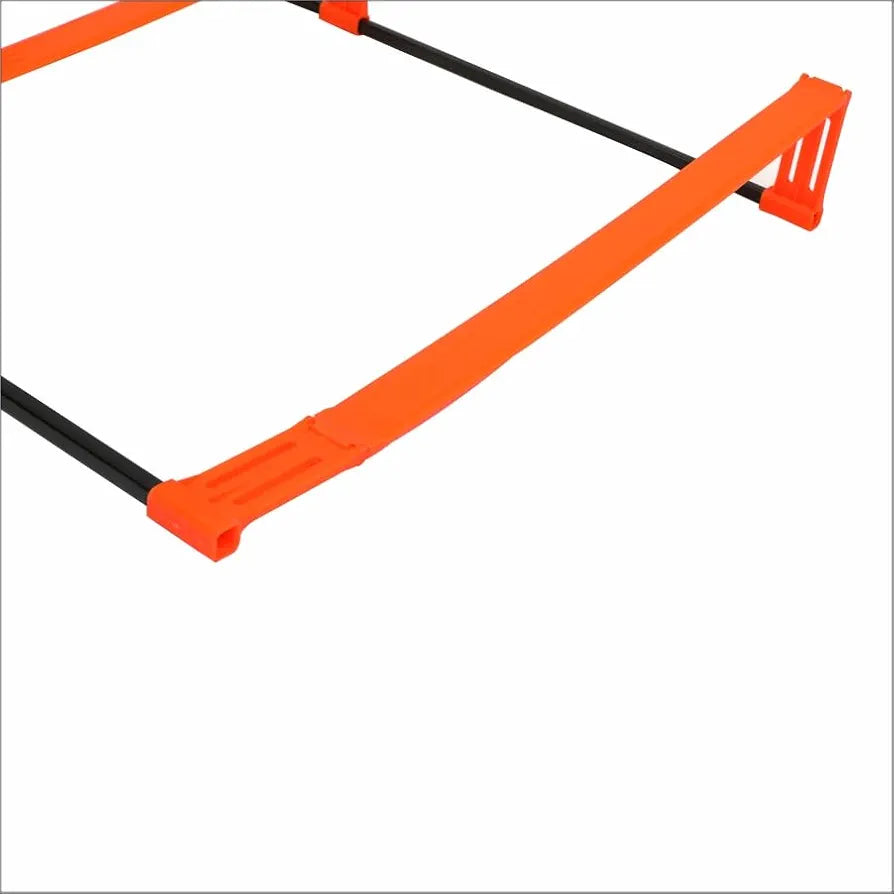 COUGAR Pinnacle Agility Ladder & Hurdle Trainer| 7 ft Long x 26" Wide Training Hurdles| Foldable, Durable Plastic – Agility Equipment for Speed, Footwork, and Sports Training – Includes Storage Bag
