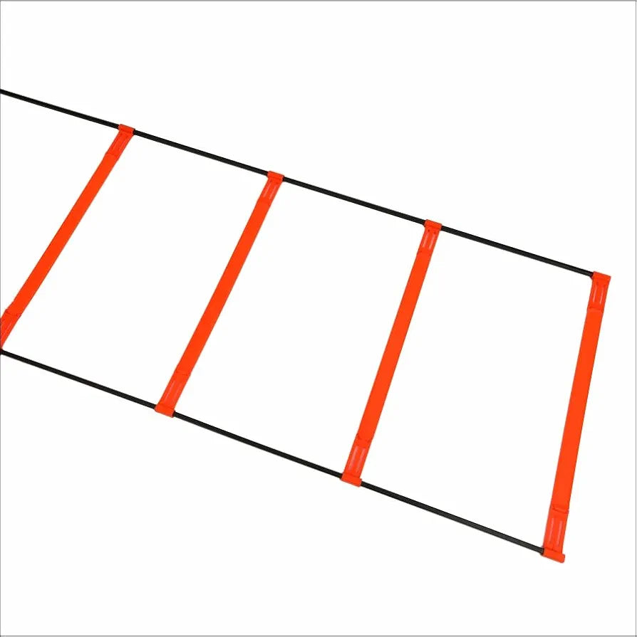 COUGAR Pinnacle Agility Ladder & Hurdle Trainer| 7 ft Long x 26" Wide Training Hurdles| Foldable, Durable Plastic – Agility Equipment for Speed, Footwork, and Sports Training – Includes Storage Bag