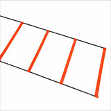 COUGAR Pinnacle Agility Ladder & Hurdle Trainer| 7 ft Long x 26" Wide Training Hurdles| Foldable, Durable Plastic – Agility Equipment for Speed, Footwork, and Sports Training – Includes Storage Bag