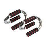 Vector X S-Shape Steel Construction Nicle Coated Push up Bar