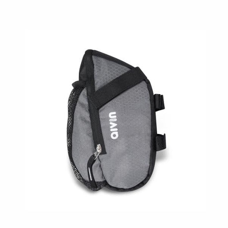 Aivin Saddle Bag with Pouch for carring Water Bottle Bicycle Under Seat Bag, Travel Bag, Cycle Accessories for Tools, Mobile Phones Bicycle Storage Bag, Carrier for All Bikes (Black/Grey)