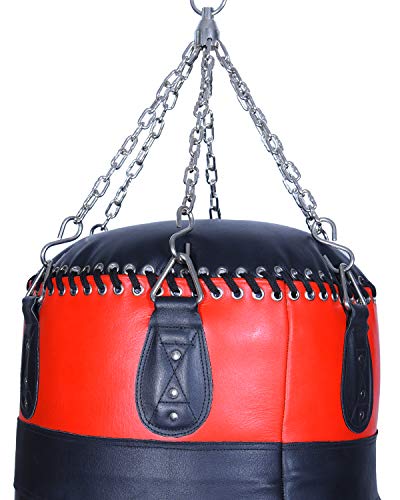 Invincible Heavy Duty Leather Angle Filled Boxing Bag | K.L. Mahajan & Sons (Invincible)