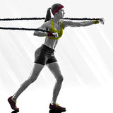 COUGAR AT-120B Natural Rubber Pro Toning Tube for Exercise, Resistance Band Set with Handles, Single Toning Resistance Tube Heavy Quality, All Purpose Fitness Tube 
