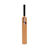COUGAR Platinum‑750 Plastic Cricket Bat | 33.5" Standard Size | 500 g Weight, Durable PVC Blade | Rubber Grip, Plastic Handle, Brown | Ages 13+ Teens & Adults | Practice & Training