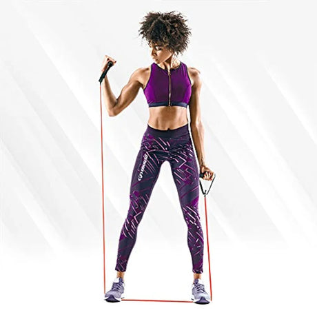 Cougar Toning Tube, Toning Tube for Exercise, Resistance Band Set with Handles, Single Toning Resistance Tube Heavy Quality, All Purpose Fitness Tube for Home and Gym Elite 