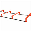 COUGAR Pinnacle Agility Ladder & Hurdle Trainer| 7 ft Long x 26" Wide Training Hurdles| Foldable, Durable Plastic – Agility Equipment for Speed, Footwork, and Sports Training – Includes Storage Bag