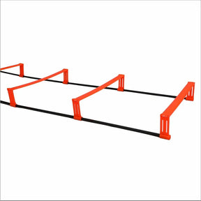 COUGAR Pinnacle Agility Ladder & Hurdle Trainer| 7 ft Long x 26" Wide Training Hurdles| Foldable, Durable Plastic – Agility Equipment for Speed, Footwork, and Sports Training – Includes Storage Bag