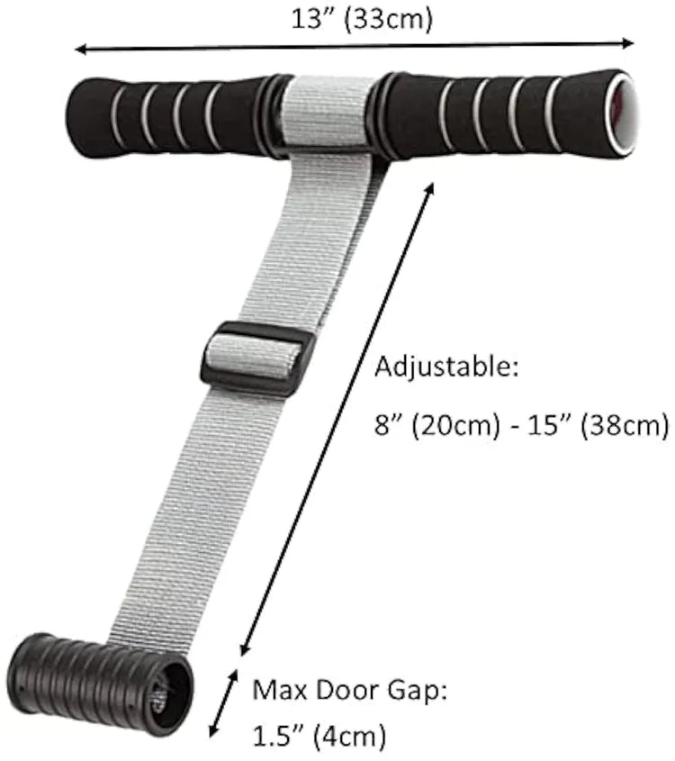 Cougar Abs Workout Equipment for Home Gym or Home Workout - Padded, Portable and Adjustable Sit Up Bar for Floor - Workout Bar and Sit Up Foot Holder