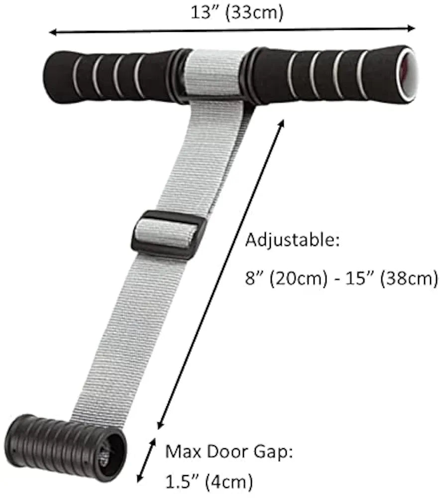 Cougar Abs Workout Equipment for Home Gym or Home Workout - Padded, Portable and Adjustable Sit Up Bar for Floor - Workout Bar and Sit Up Foot Holder