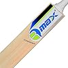 RMax Kashmir Willow Thunder Leather Ball Cricket Bat with Bat Cover | Kibi Sports