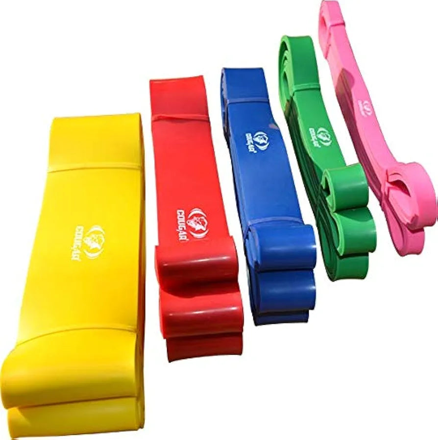 Cougar Resistance Band Pull Up Assist Power Band for Workout, Muscle Tone, Weight Loss Exercises & Body Powerlifting 