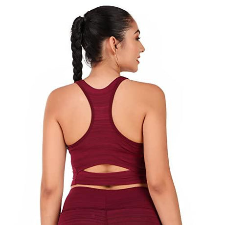 Vector X OSB-280 Women's Yoga Stretchable Sports bra and Tight Short Combo