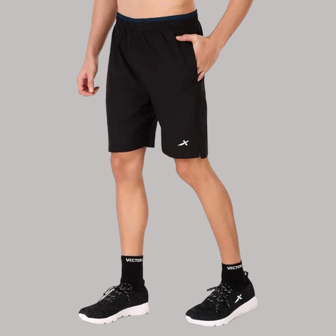 VECTOR X Solid Men Sports Shorts 100 % Polyester (Pack of 1)