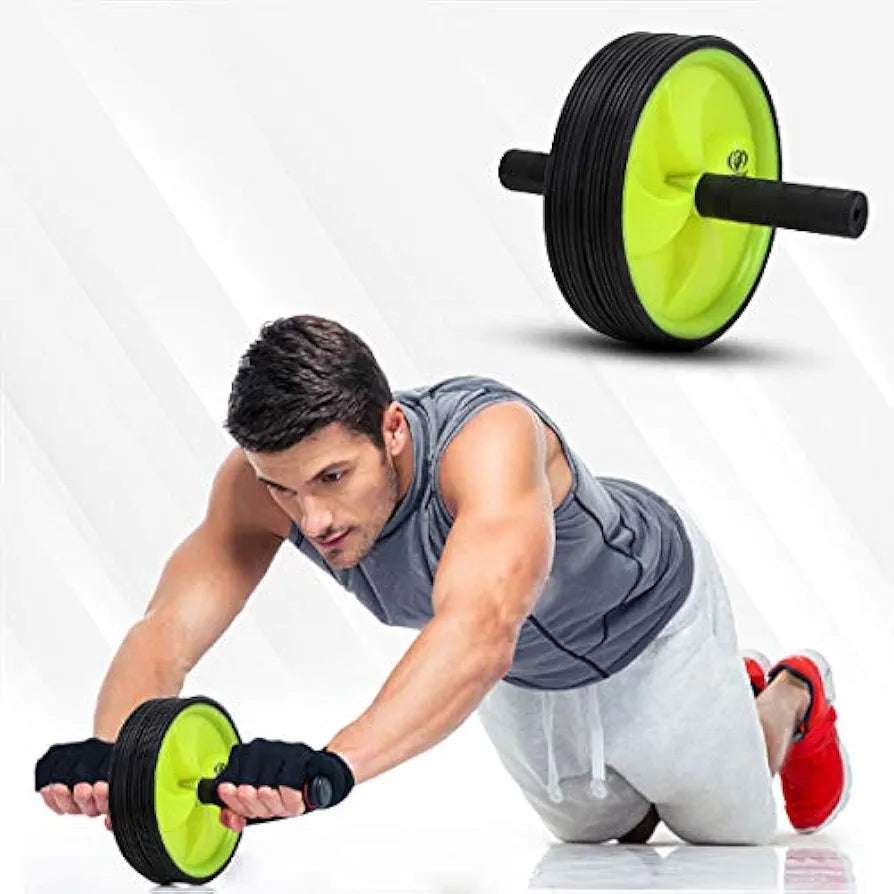 Cougar Dual Wide Ab Roller Wheel for Abs Workouts/Home Gym Abdominal Exercise/Core Workouts for Men and Women 