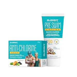 Swim care combo ( Pre-swim lotion+ Anti chlorine soap)