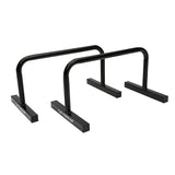COUGAR THE UNBEATABLE Push Up Bar, 12'' High Steel Parallettes & Dip Bar with Metal Handle, Heavy-Duty Gymnastics Parallel Bars for L-Sit, Dips, Home Gym Strength Training Workout 