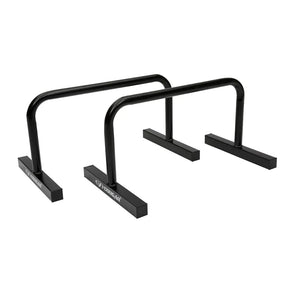 COUGAR THE UNBEATABLE Push Up Bar, 12'' High Steel Parallettes & Dip Bar with Metal Handle, Heavy-Duty Gymnastics Parallel Bars for L-Sit, Dips, Home Gym Strength Training Workout 