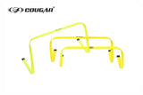 Cougar Agility Flat Hurdle, Step Speed Soccer Training Hurdles, Sizes: 12", 