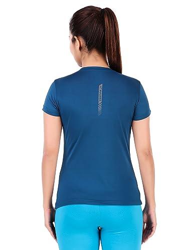 VECTOR X OGT-317 WOMEN'S SMART FIT SPORTS ROUND NECK T-SHIRTS