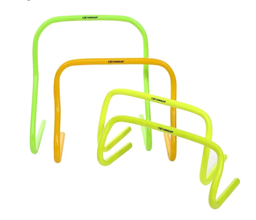 Cougar Agility Eco Hurdle, Step Speed Soccer Training Hurdles, Sizes: 18", 