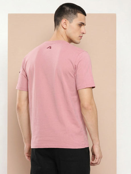 Alcis Men’s Pack of 2 Rosette Chest Printed Tees