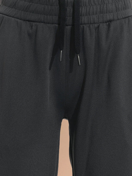 Alcis Women Charcoal Printed Pant
