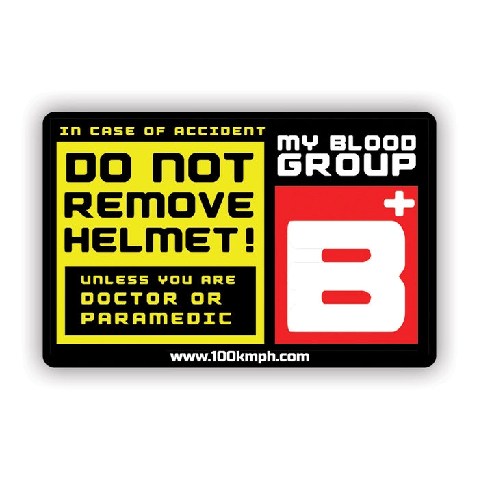 Blood Group B+ve (Positive) | Sticker