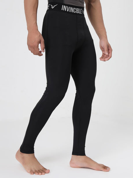 Invincible Men’s Pro Compression Gym Leggings