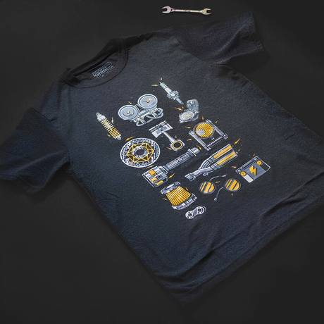 Spares - T-Shirt - Black | 100kmph