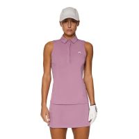 J Lindeberg Women's  Dena Sleeveless Top - Very Grape