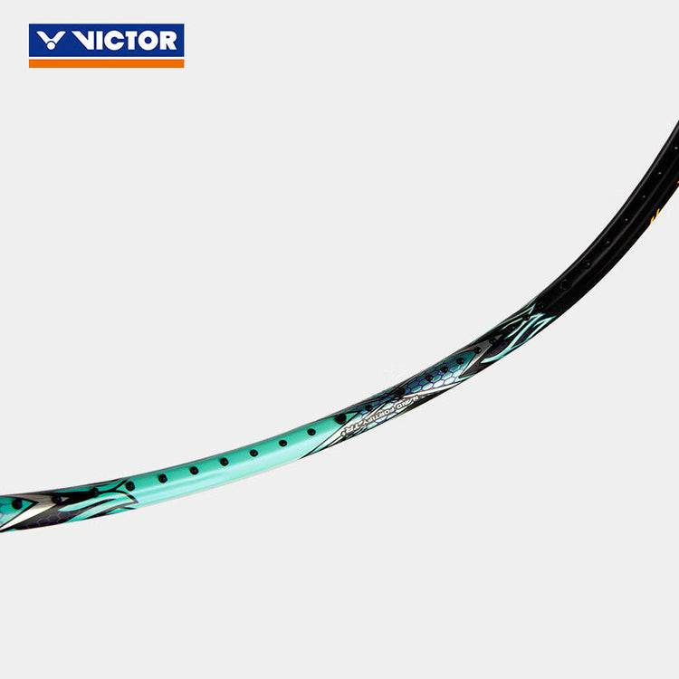 AuraSpeed 90K (ARS-90K) Metallic Badminton Racket (R Tale Turquoise) - Preferred by Anders Antonsen