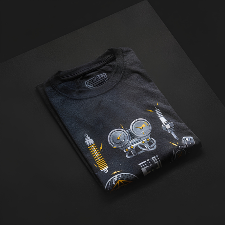 Spares - T-Shirt - Black | 100kmph