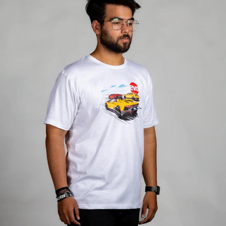 Lambos | T-Shirt | EVO India | White - Image 3 | KIBI SPORTS