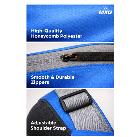 MXG FitGo X 20L Gym Bag for Men & Women | Durable Polyester Duffle Bag for Gym, Workout, Sports & Travel - Image 11 | KIBI SPORTS