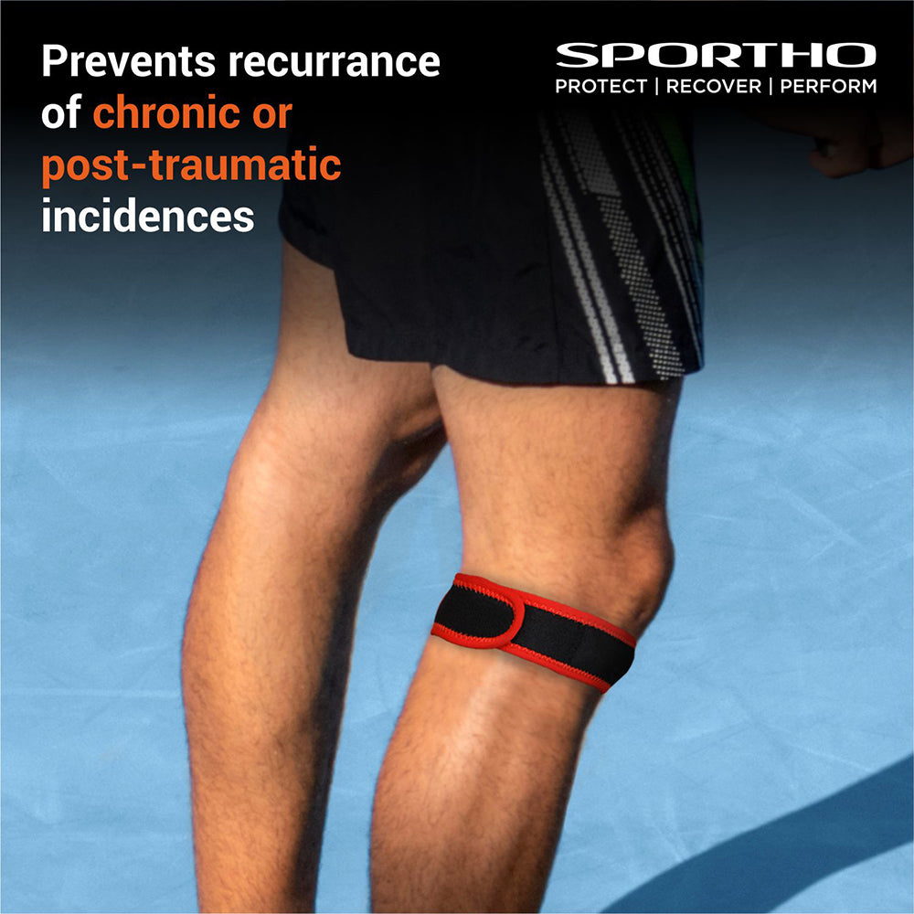 Nivia Knee Patella Support With Adjustable Velcro