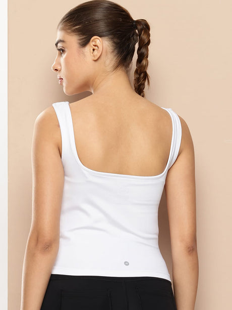 ALCIS WOMEN'S RAVENFLEX INBUILT BRA TOP